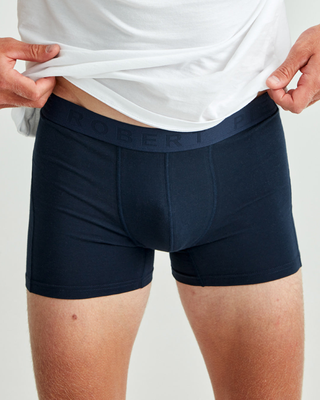 Bomull boxer herre 3-pack