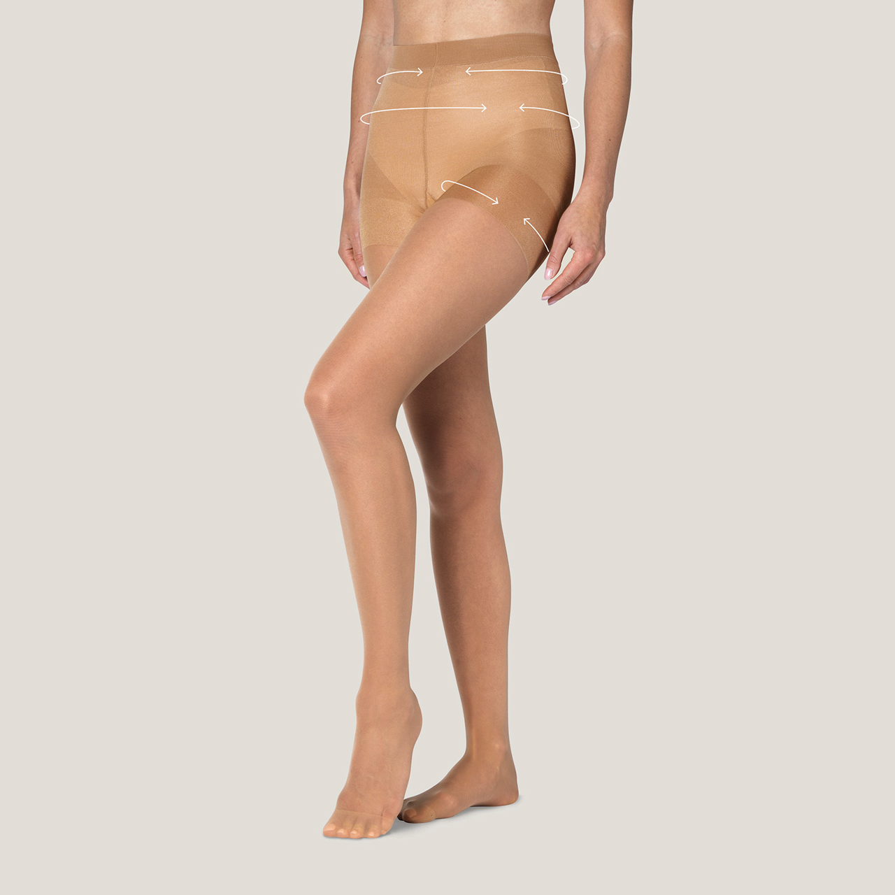 Hold-in strømpebukse 20 denier dame