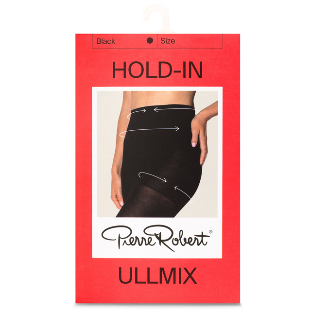 Hold-in strømpebukse ull dame