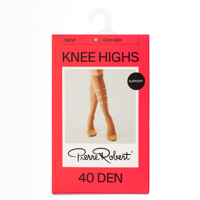 Knestrømper med lett støtte dame