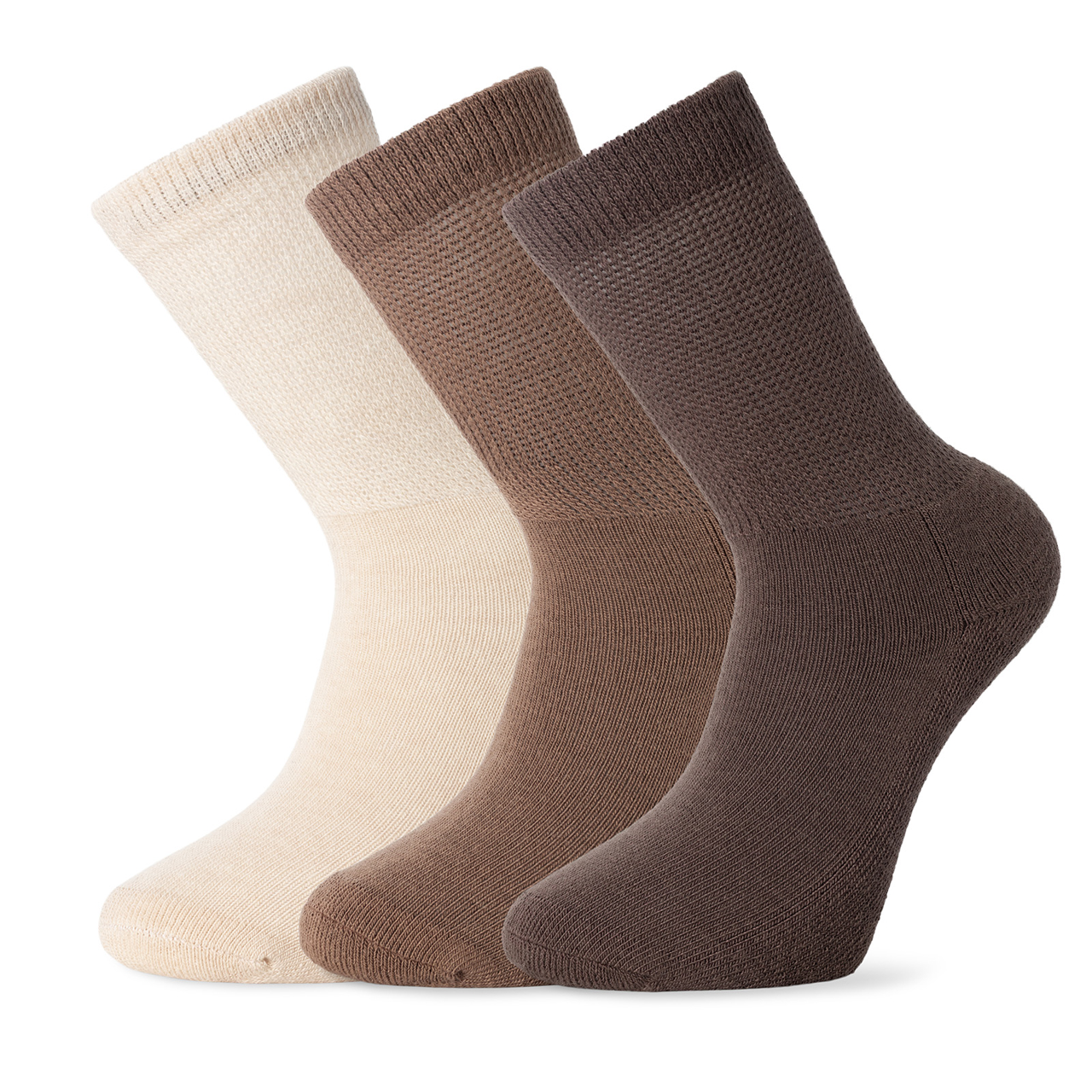 Tykke ullsokker dame  3-pack