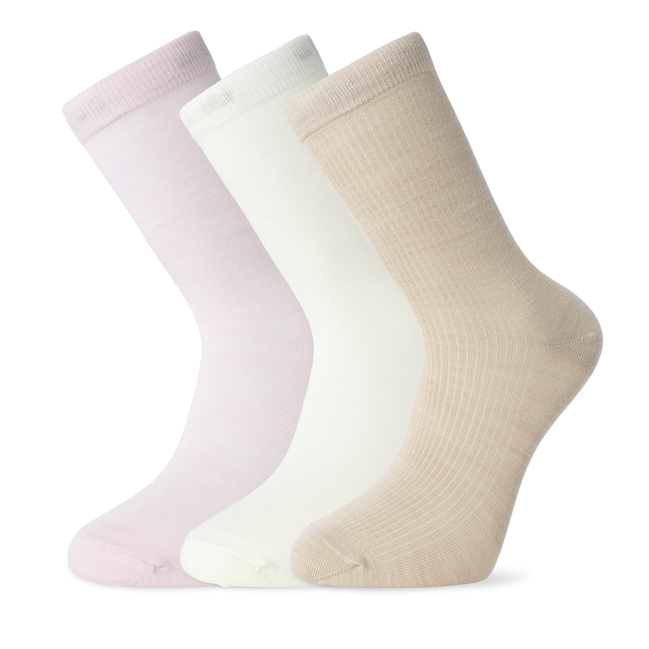 Tynne ullsokker dame  3-pack