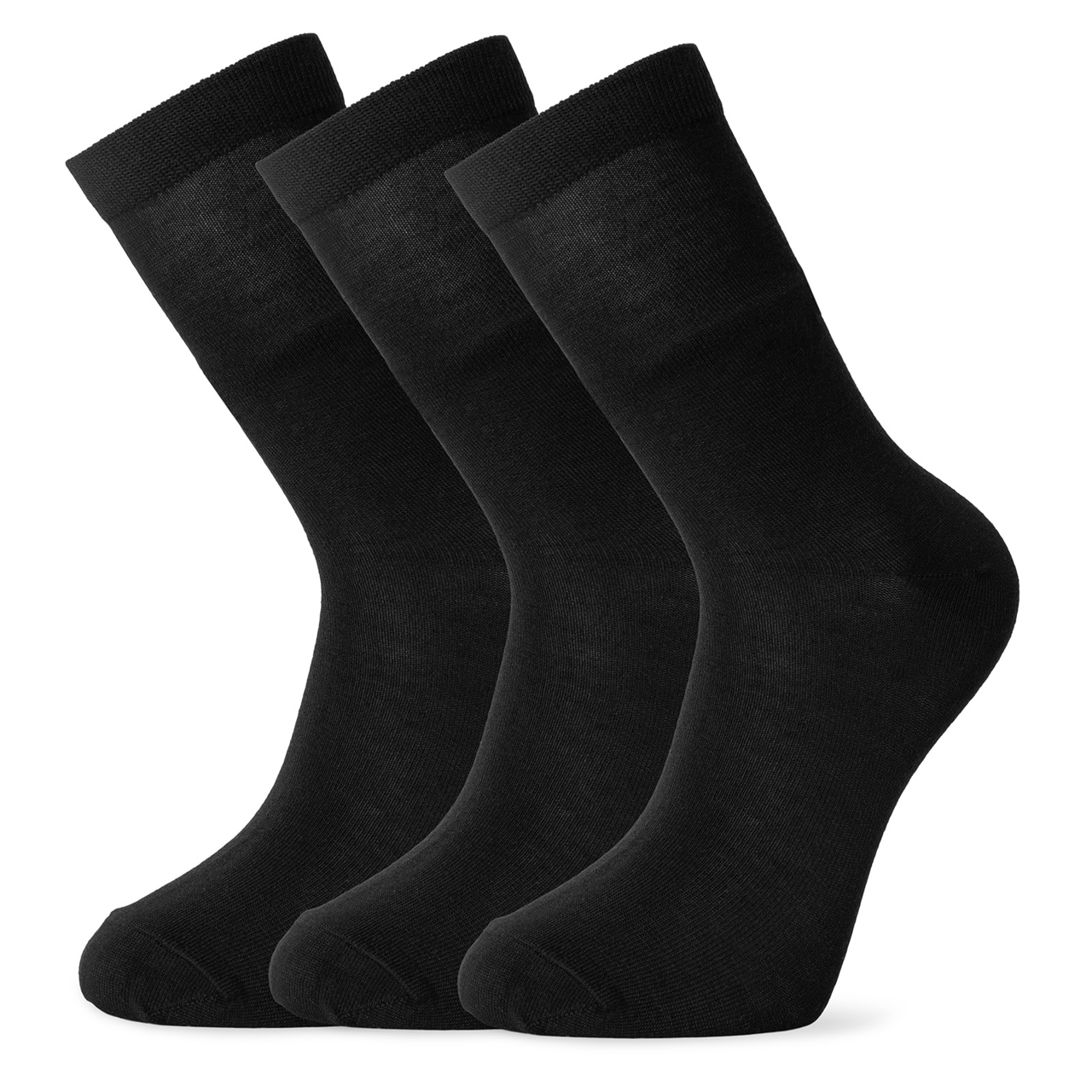 Tynne ullsokker herre  3-pack