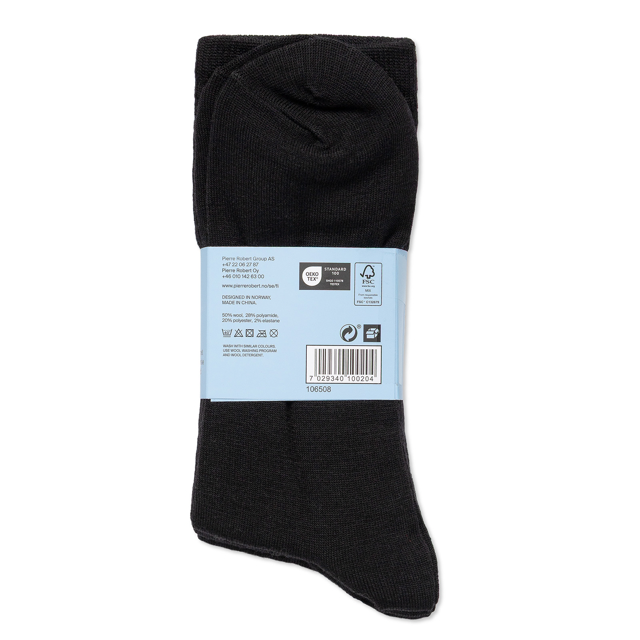 Tynne ullsokker herre  3-pack