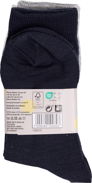 Tynn Ullsokk Kids X3