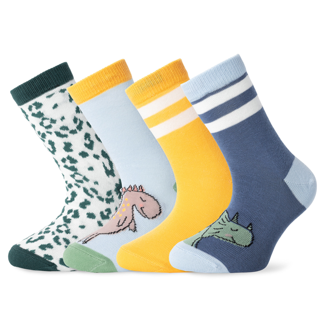 Basic Socks X4 KidsJr 25-36