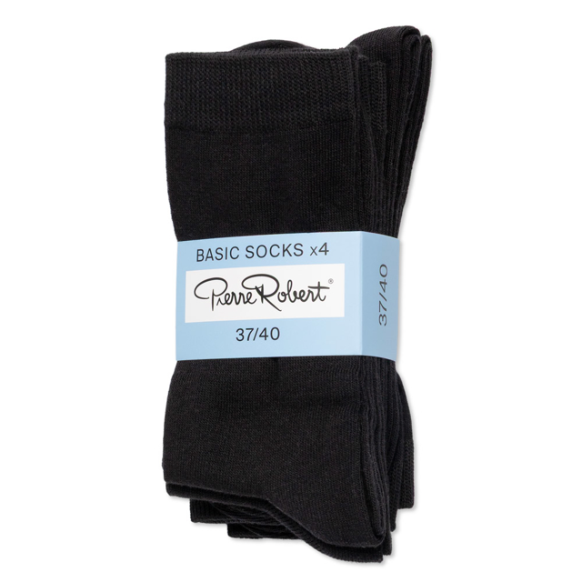 Sokker dame bomull 4-pack