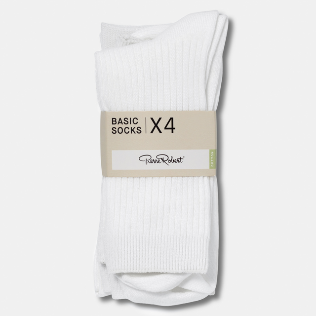 Sokker dame bomull 4-pack