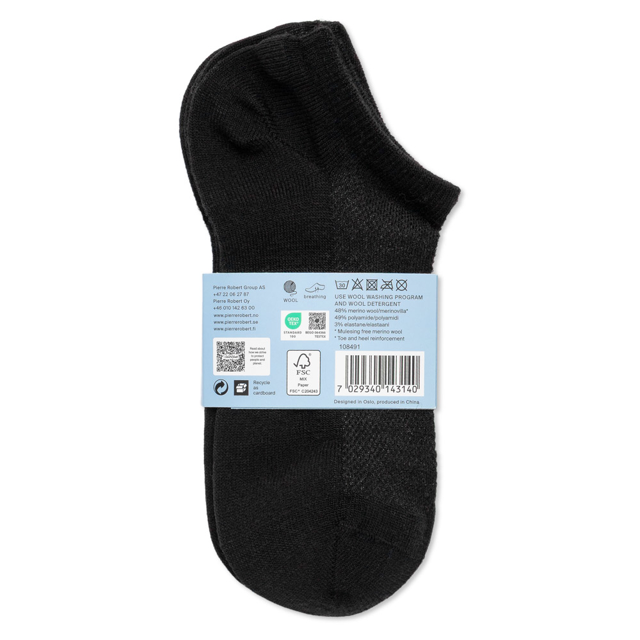 Merino Ankle Socks X2