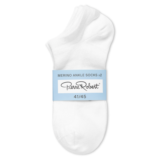 Merino Ankle Socks X2