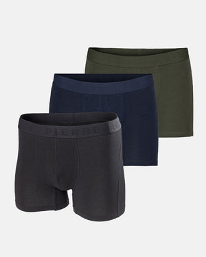 Bomull boxer herre 3-pack