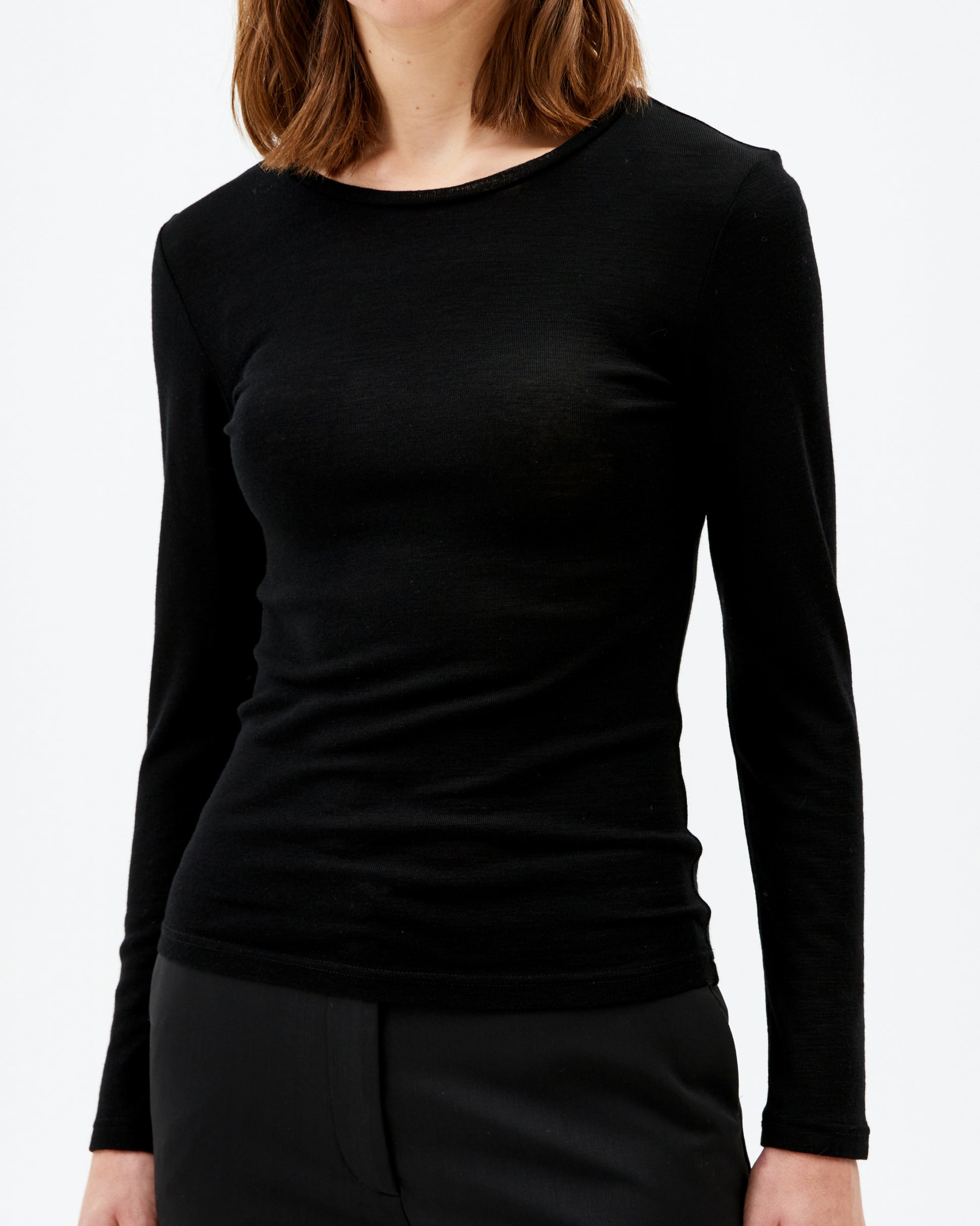 Pierre Robert Ulltrøye dame black