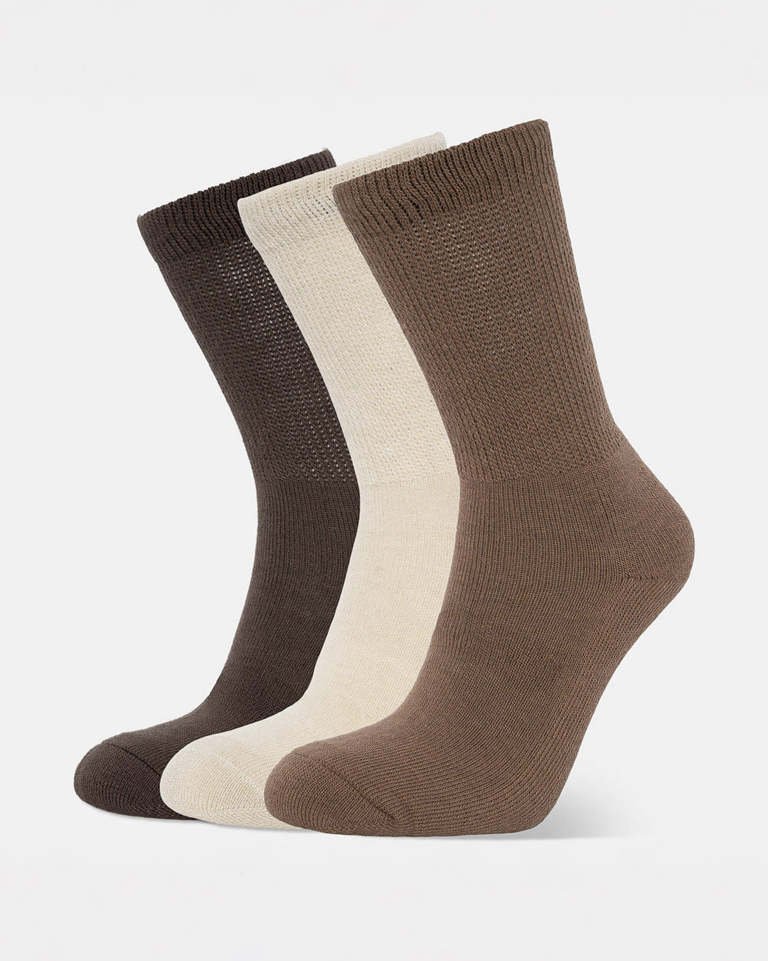 Tykke ullsokker dame 3-pack