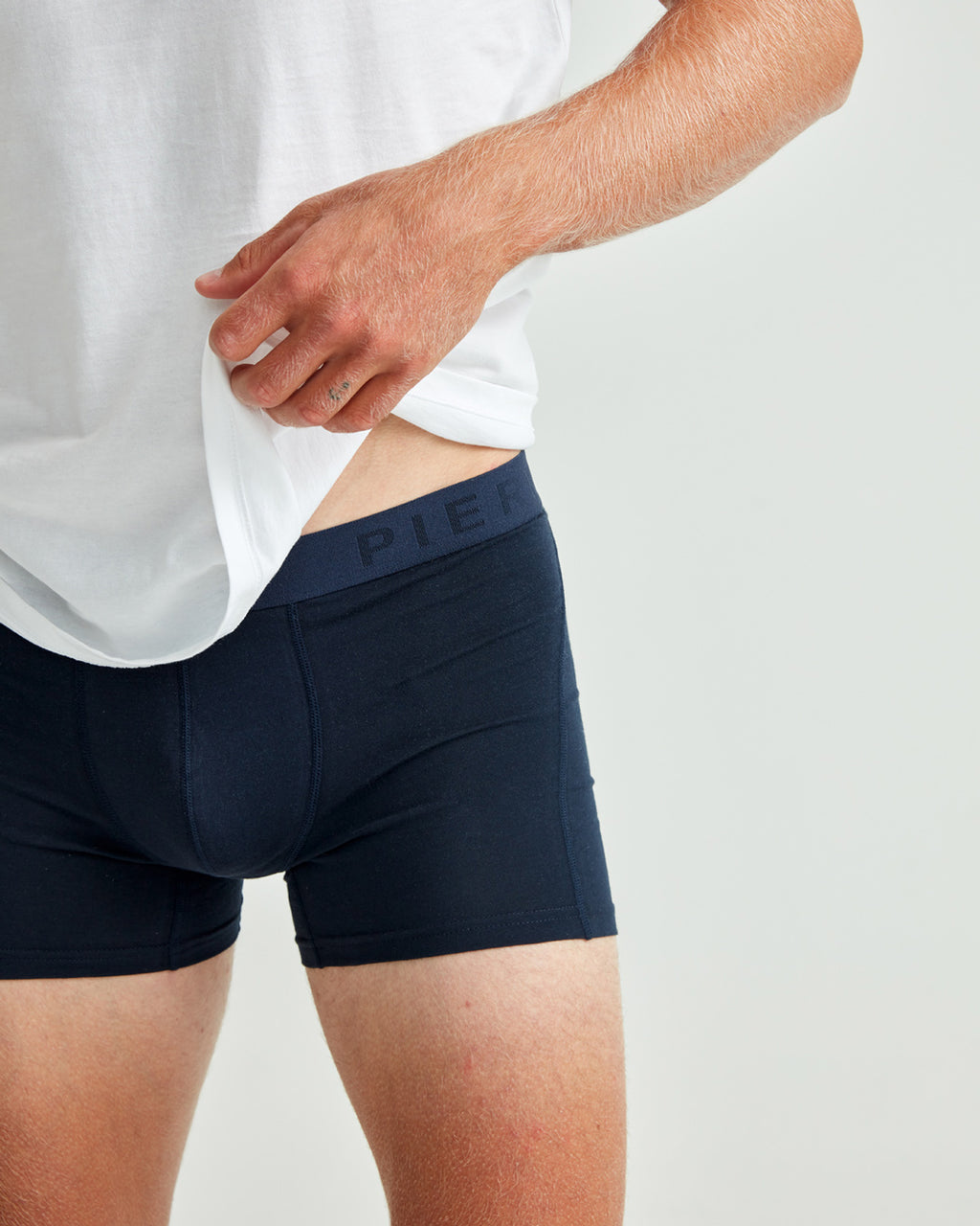 Pierre Robert Bomull boxer herre 3-pack4