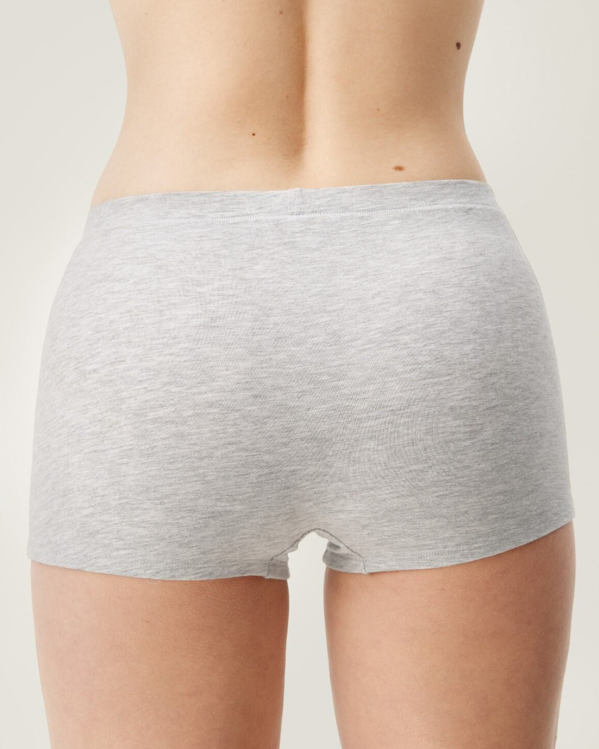 Pierre Robert Boxer Truse Dame Bomull grey melange