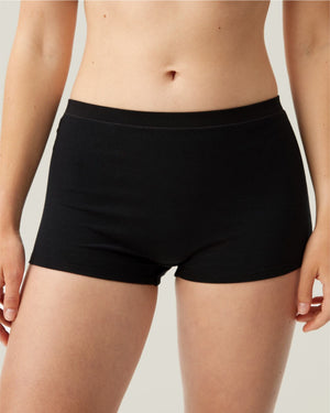 Pierre Robert Boxer Truse Dame Bomull black