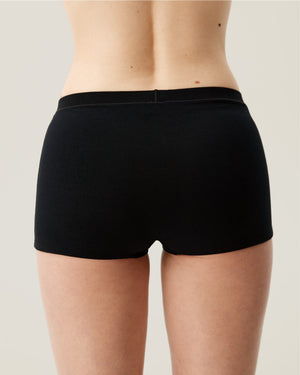 Pierre Robert Boxer Truse Dame Bomull black